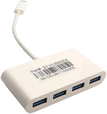 USB-C 3.1 Gen 1 - 4-portni hub USB 3.0 prijenosni koncentrator USB 3.0 4 Type-A SY-HUB20204