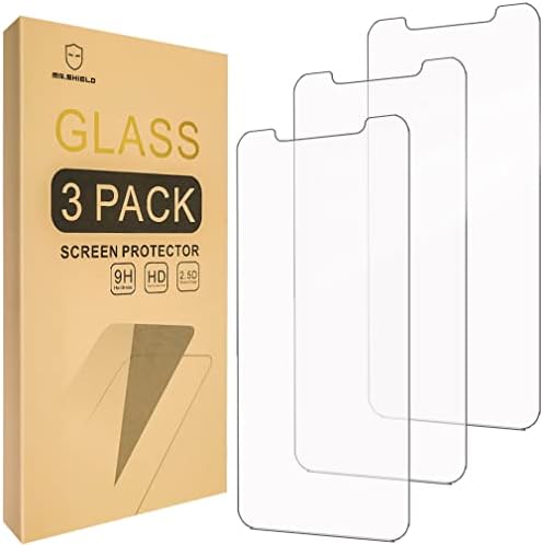 Mr.Shield [3 pakiranje] je Dizajniran za iPhone Pro 11, iPhone X / iPhone XS [Kaljeno staklo] Zaštitna folija za ekran [ultra-tanki