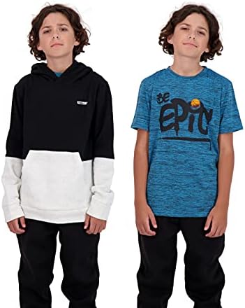 HIND BOYS FLEECE HOODIE i majice set 2-komadića za djecu košarku košarke i atletske majice