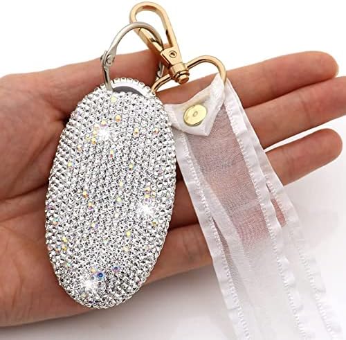 Ornater ručno izrađeni kristalni dijamantski ključ za kristalno pokrov kompatibilan s infiniti i nissan altima maxima limuzinom limuzinom,