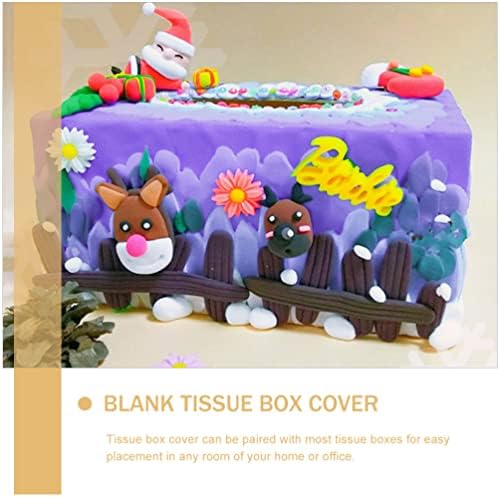 ToddMomy Kids Toys 【Poklopac kutije za prazno tkivo】- Savršena kutija za odlaganje za tkiva u restoranima, uredima, kućama, automobilu