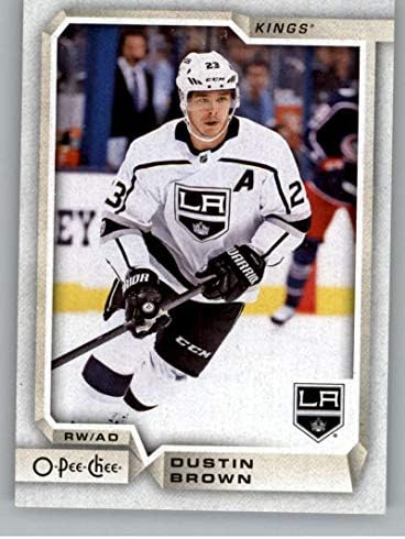 2018-19 OPC o-pee-chee hokej 448 Dustin Brown Los Angeles Kings Službeni 18/19 NHL trgovačka kartica