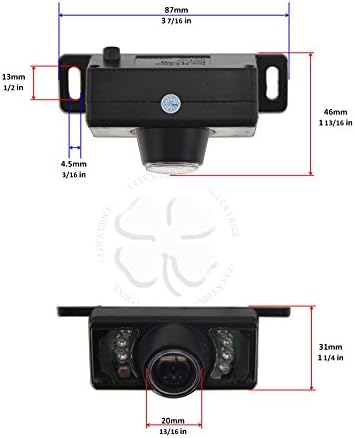 Noćni vid stražnji viewMorcycle automobilski sustav automatska sigurnosna kopija kamera