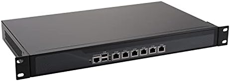 Hardverski firewall HUNSN, 19 inča, 1U rack mount, VPN mrežni uređaj, Intel I3 3110M, 3120M 3. generacije, RS11k, 6 x Intel I226-V