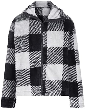 Ženska pletenica s patentnim zatvaračem Sherpa Fleece Twimshirt Fashion Retro Pulover zima topla jakna s dugim rukavima