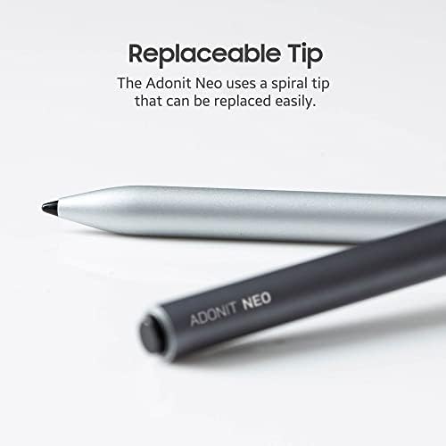 Adonit Neo, magnetsko pričvršljiva olovka olovke za iPad s odbacivanjem palmi, aktivna digitalna olovka, kompatibilna s iPad Air 4th/3.,