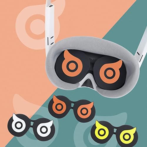 Objektiv zaštitni poklopac kompatibilan za pico 4 VR naočale, zaštitni poklopci za zaštitu od ogrebotina, silikonske sove u obliku