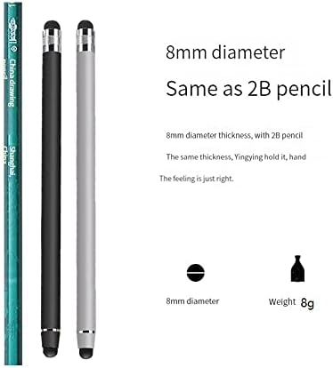 Olovke olovke za dodirne zaslone, 10 zamjenjivih savjeta Visoko precizno kapacitivno olovku olovku za iPad iPhone Android tablete i