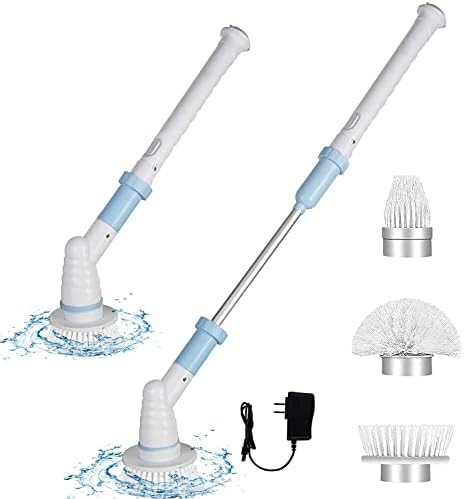 Bežična dugačka ručka Električna mop, alat za čišćenje kućanstava, prijenosni spin piling, za kupaonicu/zid/pločica/kadu/baznu ploču/toalet/kuhinja