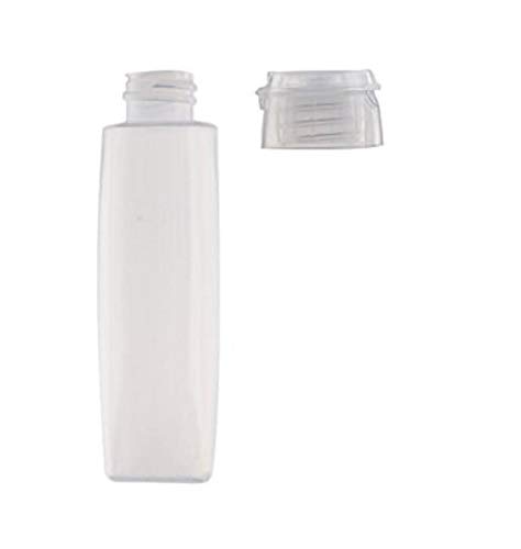 6pcs 50ml / 50 g 1,7 unci bijelo prazno prazno putničko punjenje plastičnih mekih epruveta za pakiranje boca make up kozmetiku spremnik