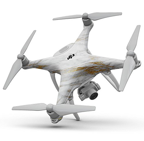 Dizajn Skinz Design Skinz Mramor i digitalna zlatna folija V4 omota s cijelim tijelom Kompatibilno s dronom DJI Phantom 3/Phantom 3