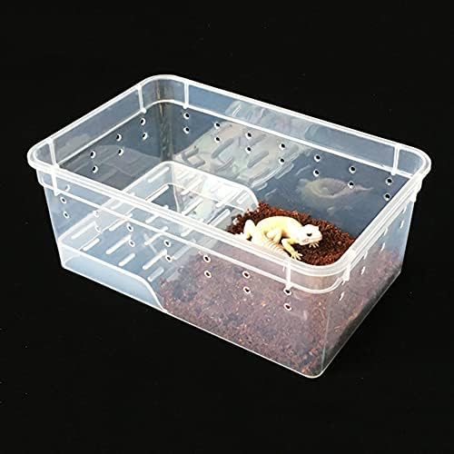 Velika akrilna kutija za hranjenje akvarij za uzgoj gmazova kavez za paukove kornjače kavez za guštere kutija za hranjenje kućnih ljubimaca