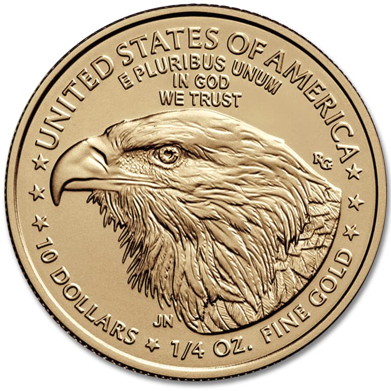 2023 Nema kovnice 1/4 oz American Eagle Gold Billion Coin Brilliant necirkuliran s originalnom kutijom za kovnice u Sjedinjenim Državama