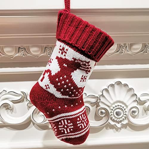 Božićne čarape Poklon vrećica poklon torbica vrećica slatkiša snjegović Pribor za zabavu Božićni ukrasi božićno drvce Moose ukras snježne
