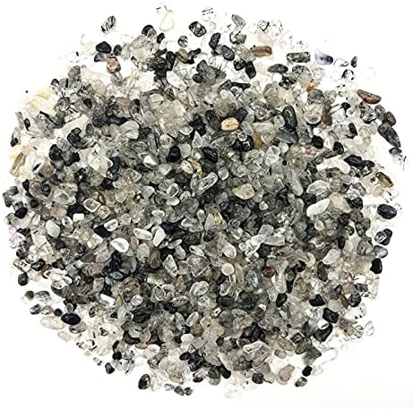 _116 50g prirodnog crnog kvarca za kosu rutilirani Kristal kameno kamenje ljekoviti šljunak Reiki prirodno kamenje i minerali useljenje