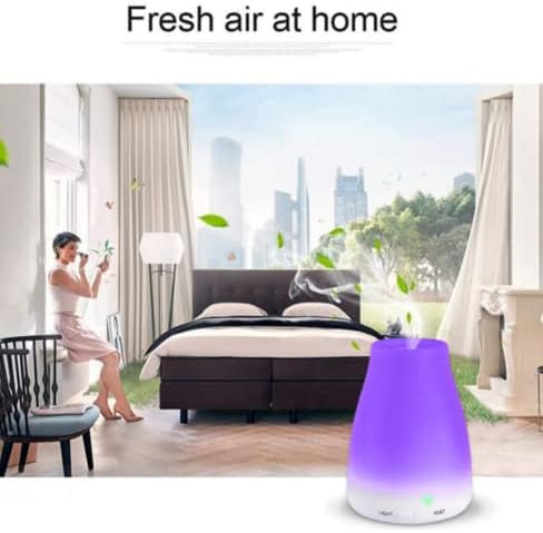 Kućni difuzor mirisa Mini tihi ovlaživač zraka za spavaću sobu s esencijalnim uljem 97 svjetla u boji uredska Kuhinja joga