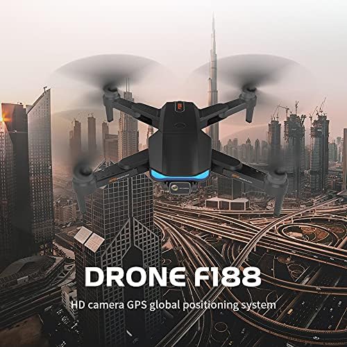 Drone s kamerom za odrasle 4K 1080p HD sklopivi Dron RC Drones Toys GPS Auto Povratak Jedan dodir s polijetanjem i slijetanje podesiva