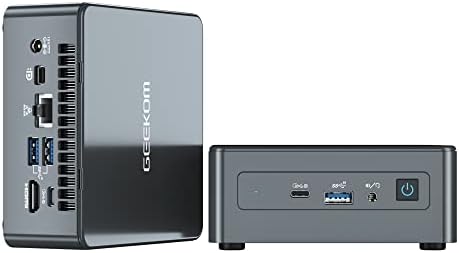 Mini PC GEEKOM Mini IT11, mini-računala Intel Core i5-1155G7, 16 GB DDR4/512 GB M. 2 SSD Windows 11 Pro Malu stolno računalo, podrška
