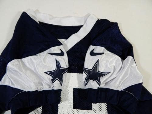 Dallas Cowboys Henoc Muamba 49 Igra izdana mornarica Jersey 50 522 - Nepotpisana NFL igra korištena dresova