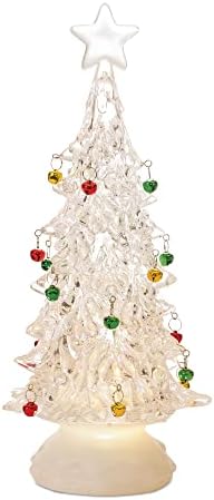 Melrose 86294 LED stablo s ukrasima za sanjivo zvono, visina 12 inča, plastika