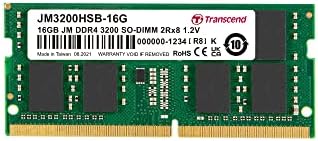 Transcend DDR4 DRAM modul 3200 Mbps 16GB