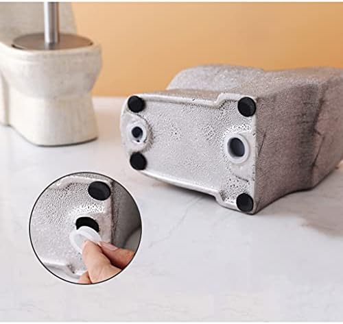 GuoJM WCOT četka za toaletna četkica Kreativni ručno izrađeni keramički toaletni zdjela četka kupaonica nehrđajući čelik dugačka ručka