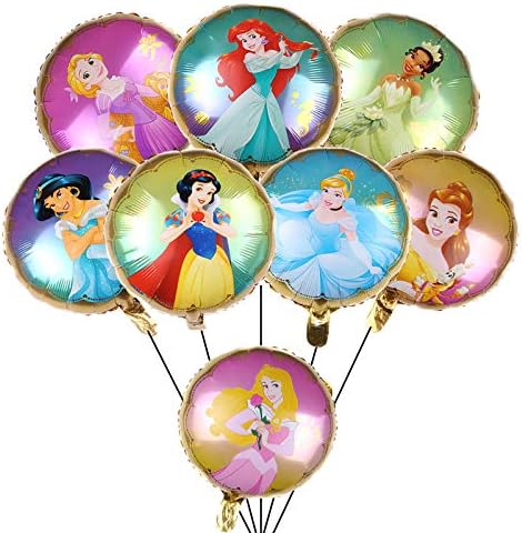 Disney Princess Party Opskrbljuje Disney princeza balona buketa s 8 princeza