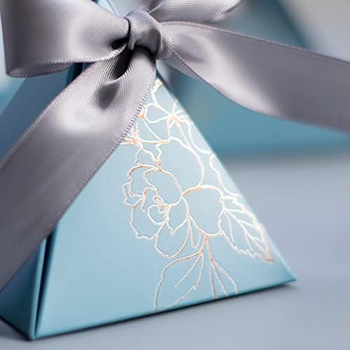 Shukele lphz915 50pcs/lot trokutasti bombonski kutija zabava favorizira i poklon poklon box vjenčani pokloni za goste darovi za vjenčanje