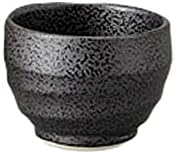 Yamashita Kogei 740941052 GUI čaša, jednostruka veličina, crna kristalna čaša, 2,2 x 1,7 inča, cca. 1,7 fl oz