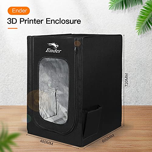 Creality ender vatrootporna i prašina 3D printer kućište Mini 3D pisač šator za ender 3 / ender 3 pro / ender 5, zaštitni poklopac