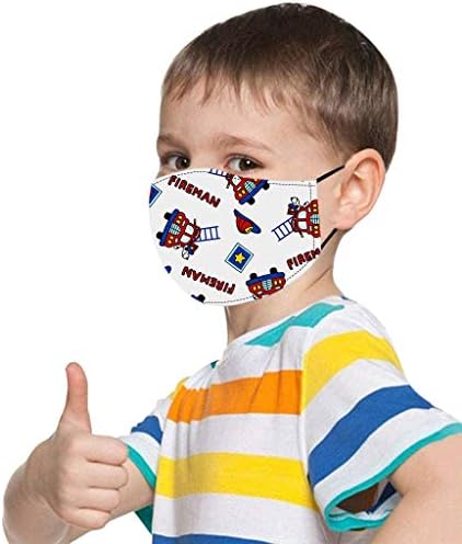 10pcs dječje podesive maramice za lice za višekratnu upotrebu za višekratnu upotrebu prekrasne vanjske dječje bandane za jednokratnu
