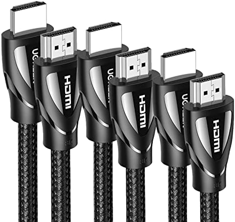 Ugreen HDMI kabel 2,1 3ft snop 6,6ft snop 10ft 48Gbps Ultra velike brzine HDMI kabel u pletenicama 8k@60Hz 4K@120Hz, EARC HDR10 HDCP
