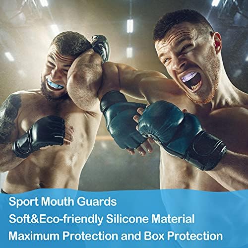 6 komada ugradnje usta čuvar djece Sportski čuvar usta za djecu dvostruki nogometni zaštitnici za mlade za boksački nogometni hokej