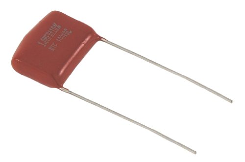 NTE Electronics MLR102K50 serija MLR poliester Poliester Nepolarizirani filmski kondenzator, radijalni olovo, neinduktivni, 0,001 µF