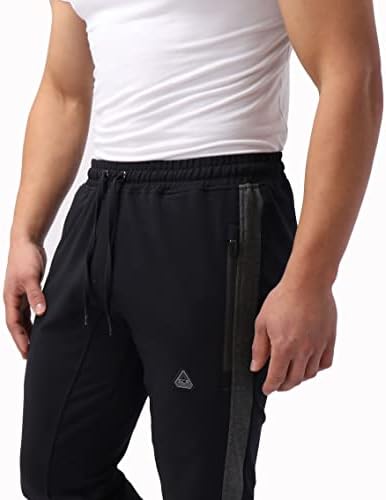 Sportska odjeća za muškarce 33/36 s unutarnjim šavom muške prugaste hlače za trčanje s manšetama Trenirke za muškarce Duge