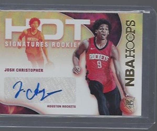 Josh Christopher 2021-22 Panini NBA Hoops vrući potpisi Rookie Rookie Auto RC - Košarkaške ploče s autogramima