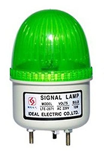 12VDC zeleno oprezno svjetlo mini svjetionika UPOZORENJE Svjetla lampica Spirala fiksirana
