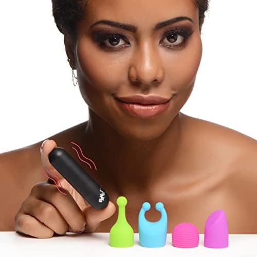 PRASAK! Mellet Vibrator Sex igračka za žene sa 7 vibracijskih uzoraka i 4 pričvršćivanja. Igračke za odrasle za žene i parove Vibrator