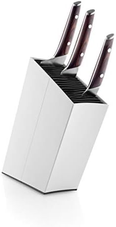 Opcionalno / kutni aluminijski stalak za noževe / može držati do 40 noževa / lako se čisti / Danski dizajn, funkcionalnost i kvaliteta