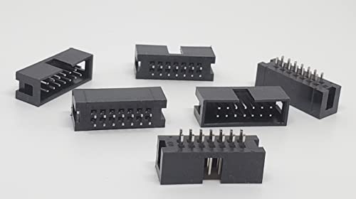 Priključci Pro 25-Pack 14P DC3 u koracima od 2,54 mm 0,1 14-pinski konektor 2x7 двухрядных konektora 14-pinski konektor sa direktnim