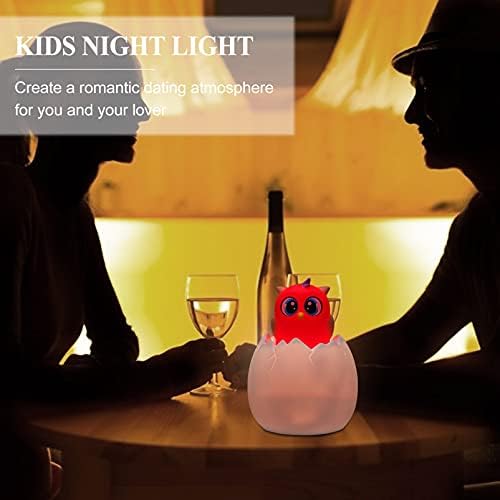 Silikonsko noćno svjetlo s kontrolama na dodir, dječja noćna svjetla, punjiva LED Svjetiljka za dječju sobu