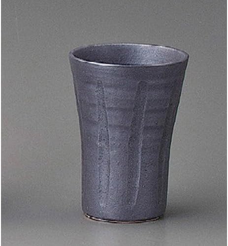 BESPLATNI CUP Crni nanban rezbareni Shochu Cup, 3,5 x 4,7 inča, kreativni, japanski pribor za stolove, restoran, komercijalna upotreba