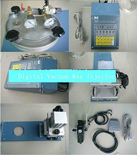 Gowe digitalni vakuumski vosak ubrizgavač s automatskom stezaljkom, injektor voska za lijevanje nakita