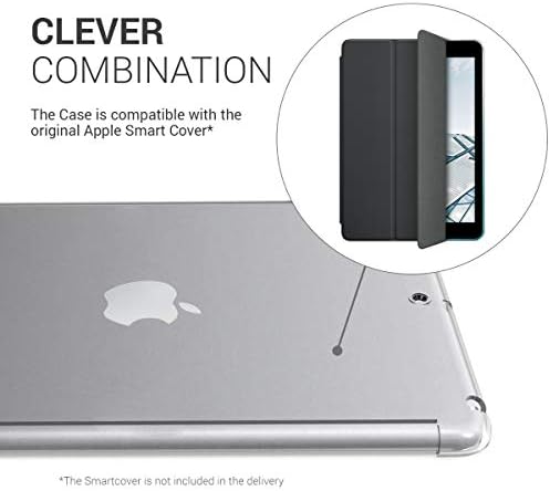 KWMobile Crystal Case kompatibilan s Apple iPad Mini 5 - TPU Silikonski zaštitni pametni poklopac - prozirni