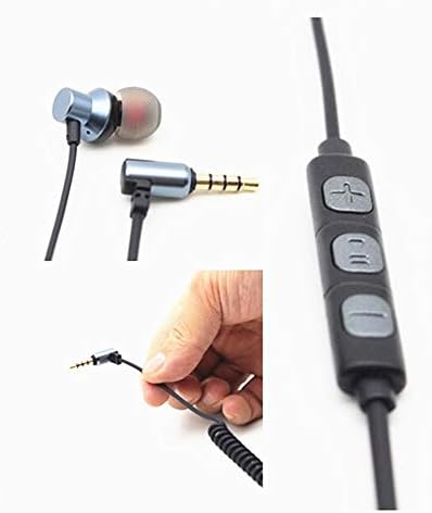 Samireni s jednim bočnim slušalicama s mikrofonom, jednim ušnim ušima, mono ušice slušalice za iPhone Android pametne telefone MP3