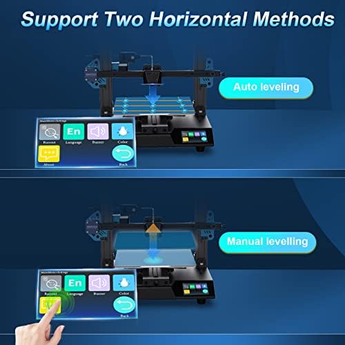 GeeeTech Mizar S FDM 3D PRINTER PODRUČJE Digitalni priručnik i automatsko izravnavanje fiksnog 3D pisača s dvostrukim Z osi za visoku