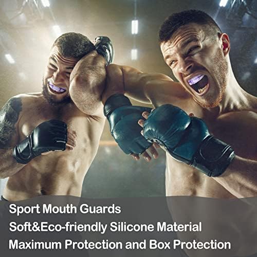 6 komada ugradnje usta čuvar djece Sportski čuvar usta za djecu dvostruki nogometni zaštitnici za mlade za boksački nogometni hokej