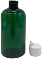 Prirodne farme 8 oz zeleni boston BPA besplatne boce - 8 pakiranja praznih spremnika za ponovno punjenje - esencijalna ulja - aromaterapija
