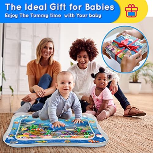 Infinno Tummy Time Mat Premium dječja prostirka za bebu, dječje igračke za 3-6 do 6 do 12 mjeseci djevojčice i dječaka dojenčad, savršen