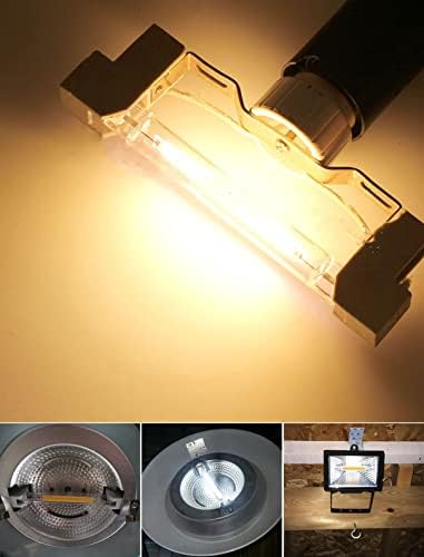 LED svjetiljka od 78 mm, 10 vata, dvosmjerna LED reflektor od 3000 K, toplo bijela, prigušiva, 110-140v reflektor za pejzažnu rasvjetu,